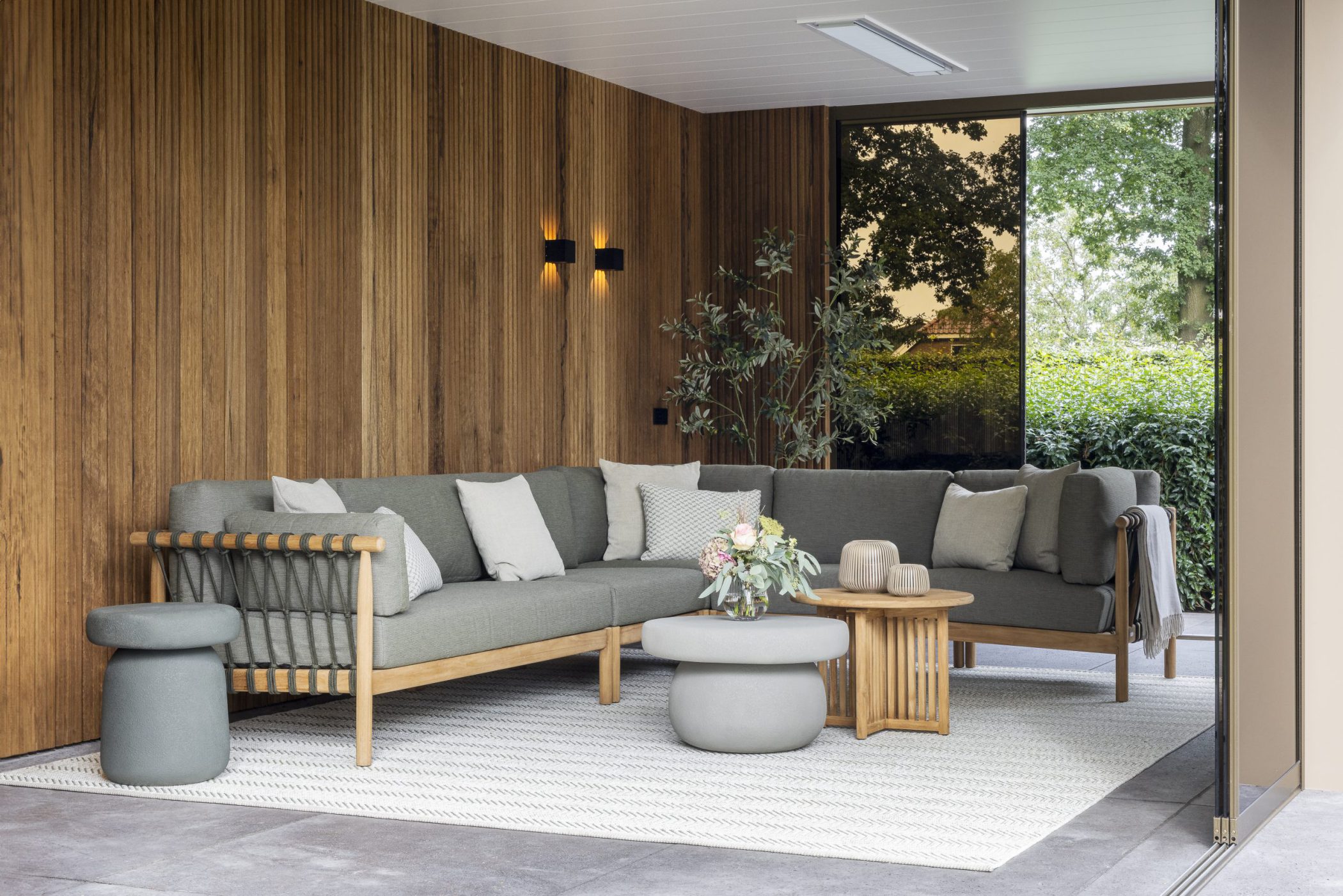 Afbeelding Moderne tuinkamer