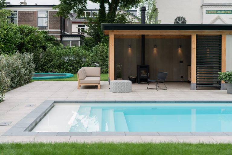 Afbeelding Poolhouse op maat met zwembad